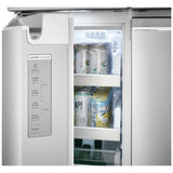 Frigidaire Gallery GRQC2255BF Counter Depth French Door Refrigerator, 36 inch Width, 21.5 cu. ft. Capacity, Counter Depth, Water Dispenser (Exterior), Ice Dispenser (Thru Door), ENERGY STAR Certified, Stainless Steel colour