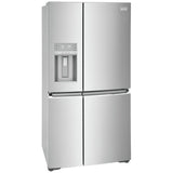 Frigidaire Gallery GRQC2255BF Counter Depth French Door Refrigerator, 36 inch Width, 21.5 cu. ft. Capacity, Counter Depth, Water Dispenser (Exterior), Ice Dispenser (Thru Door), ENERGY STAR Certified, Stainless Steel colour