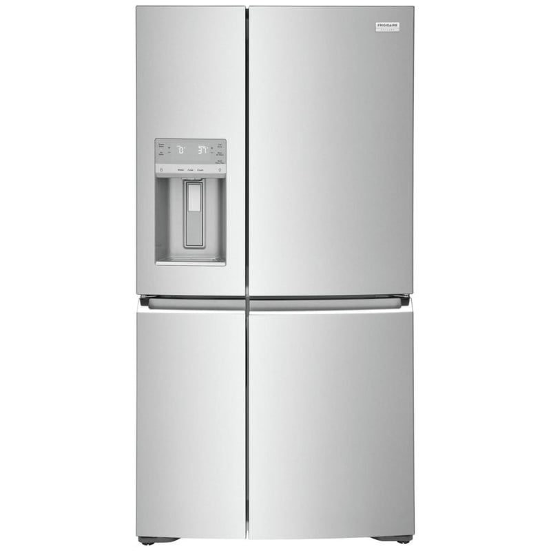 Frigidaire Gallery GRQC2255BF Counter Depth French Door Refrigerator, 36 inch Width, 21.5 cu. ft. Capacity, Counter Depth, Water Dispenser (Exterior), Ice Dispenser (Thru Door), ENERGY STAR Certified, Stainless Steel colour