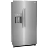 Frigidaire Gallery GRSC2352AF Side by Side Counter Depth Refrigerator, 36 inch Width, Counter Depth, Ice Dispenser (Thru Door), Water Dispenser (Exterior), ENERGY STAR Certified, 22.2 cu. ft. Capacity, Stainless Steel colour