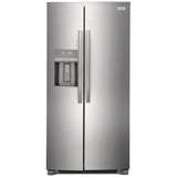Frigidaire Gallery GRSC2352AF Side by Side Counter Depth Refrigerator, 36 inch Width, Counter Depth, Ice Dispenser (Thru Door), Water Dispenser (Exterior), ENERGY STAR Certified, 22.2 cu. ft. Capacity, Stainless Steel colour