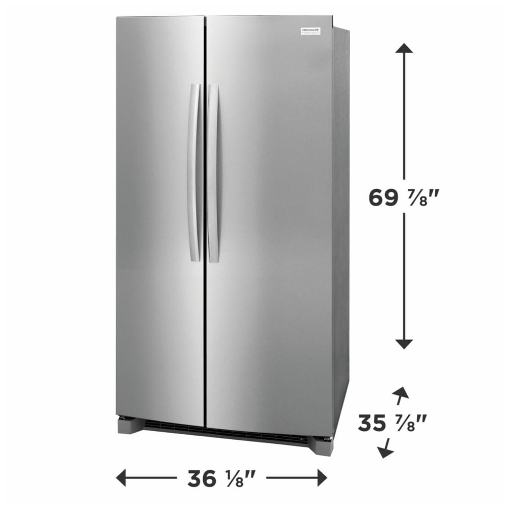Frigidaire Gallery GRSN2620AF Side by Side Refrigerator