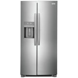 Frigidaire Gallery GRSS2352AF Side by Side Refrigerator, 33 inch Width, Ice Dispenser (Thru Door), Water Dispenser (Exterior), 22.2 cu. ft. Capacity, ENERGY STAR Certified, Stainless Steel colour