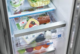 Frigidaire Gallery GRSS2352AF Side by Side Refrigerator, 33 inch Width, Ice Dispenser (Thru Door), Water Dispenser (Exterior), 22.2 cu. ft. Capacity, ENERGY STAR Certified, Stainless Steel colour