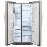 Frigidaire Gallery GRSS2352AF Side by Side Refrigerator, 33 inch Width, Ice Dispenser (Thru Door), Water Dispenser (Exterior), 22.2 cu. ft. Capacity, ENERGY STAR Certified, Stainless Steel colour