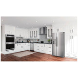 Frigidaire Gallery GRSS2652AF Side by Side Refrigerator, 36 inch Width, Ice Dispenser (Thru Door), Water Dispenser (Exterior), 25.6 cu. ft. Capacity, Stainless Steel colour