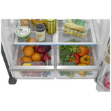 Frigidaire Gallery GRTE2055AF Top Freezer Refrigerator, 30 inch Width, ENERGY STAR Certified, 19.6 cu. ft. Capacity, Stainless Steel colour, CrispSeal Plus Crispers