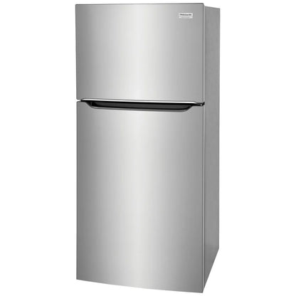 Frigidaire Gallery GRTE2055AF 顶部冷冻冰箱，30 英寸宽，能源之星认证，19.6 立方英尺容量，不锈钢颜色，CrispSeal® Plus 保鲜盒
