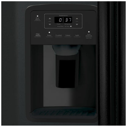 GE GSS23GGPBB Side by Side Refrigerator