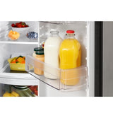 GE GSS23GGPBB Side by Side Refrigerator, 33 inch Width, Ice Dispenser (Freezer Located), Water Dispenser (Exterior), 23 cu. ft. Capacity, Black colour