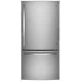GE GSS23GMPES Side by Side Refrigerator, 33 inch Width, Ice Dispenser (Freezer Located), Water Dispenser (Exterior), 23 cu. ft. Capacity, Slate colour