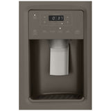 GE GSS25IMNES Side by Side Refrigerator, 36" Width, 25.1 cu. ft. Capacity, Slate Colour