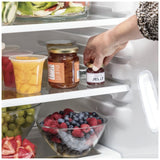 GE GSS25IYNFS Side by Side Refrigerator, 36 inch Width, Ice Dispenser (Thru Door), Water Dispenser (Exterior), 25.1 cu. ft. Capacity, Stainless Steel colour