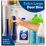 GE GSS28PYYFS Side by Side Refrigerator, 36 inch Width, Ice Dispenser (Thru Door), Water Dispenser (Exterior), 28 cu. ft. Capacity, Stainless Steel colour