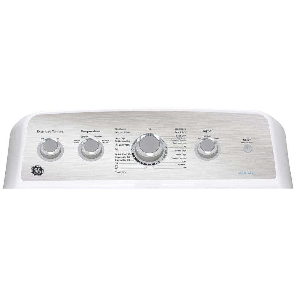 GE GTD45EBMRWS Electric Dryer