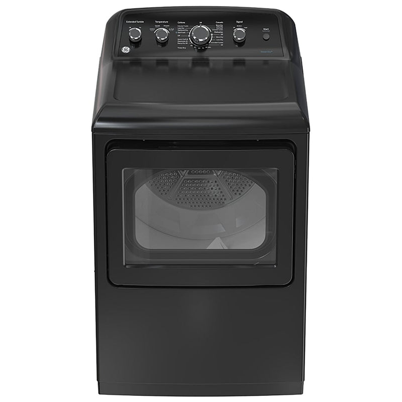 GE GTD49EBMRDG Electric Dryer, 7.2 cu. ft. Dryer Capacity, 7 Dry Cycles, 4 Temperature Settings, Vented, Diamond Grey colour