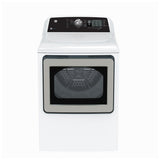 GE GTD68EBMRWS Electric Dryer, 7.4 cu. ft. Dryer Capacity, 12 Dry Cycles, 4 Temperature Settings, Vented, White colour