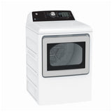 GE GTD68GBMRWS Gas Dryer, 7.4 cu. ft. Dryer Capacity, 12 Dry Cycles, 4 Temperature Settings, Vented, White colour