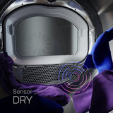 GE GTD69EBPTDG Electric Dryer, 7.4 cu. ft. Dryer Capacity, 4 Temperature Settings, Vented, Diamond Grey colour