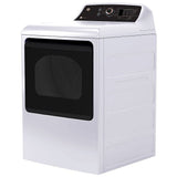 GE GTD69EBPYWR Electric Dryer, 7.4 cu. ft. Dryer Capacity, 14 Dry Cycles, 4 Temperature Settings, Vented, White & Rose Gold colour