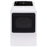 GE GTD69EBPYWR Electric Dryer, 7.4 cu. ft. Dryer Capacity, 14 Dry Cycles, 4 Temperature Settings, Vented, White & Rose Gold colour