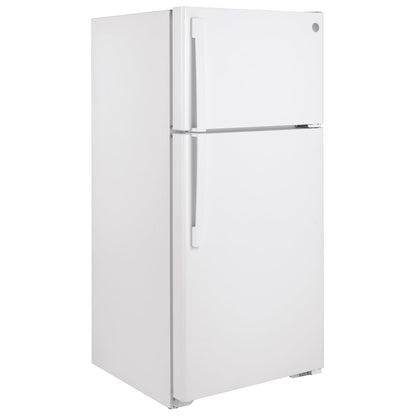 GE GTE16DTNRWW Top Freezer Refrigerator