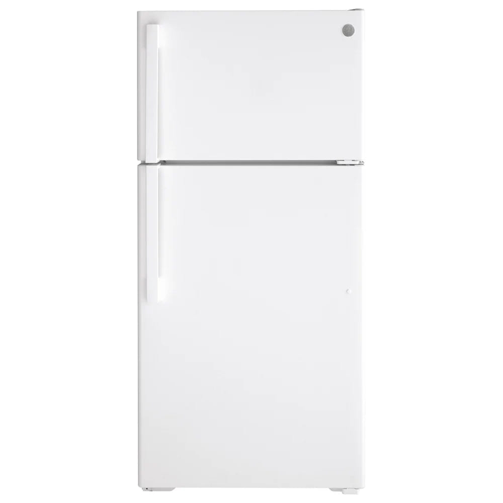 GE GTE16DTNRWW Top Freezer Refrigerator