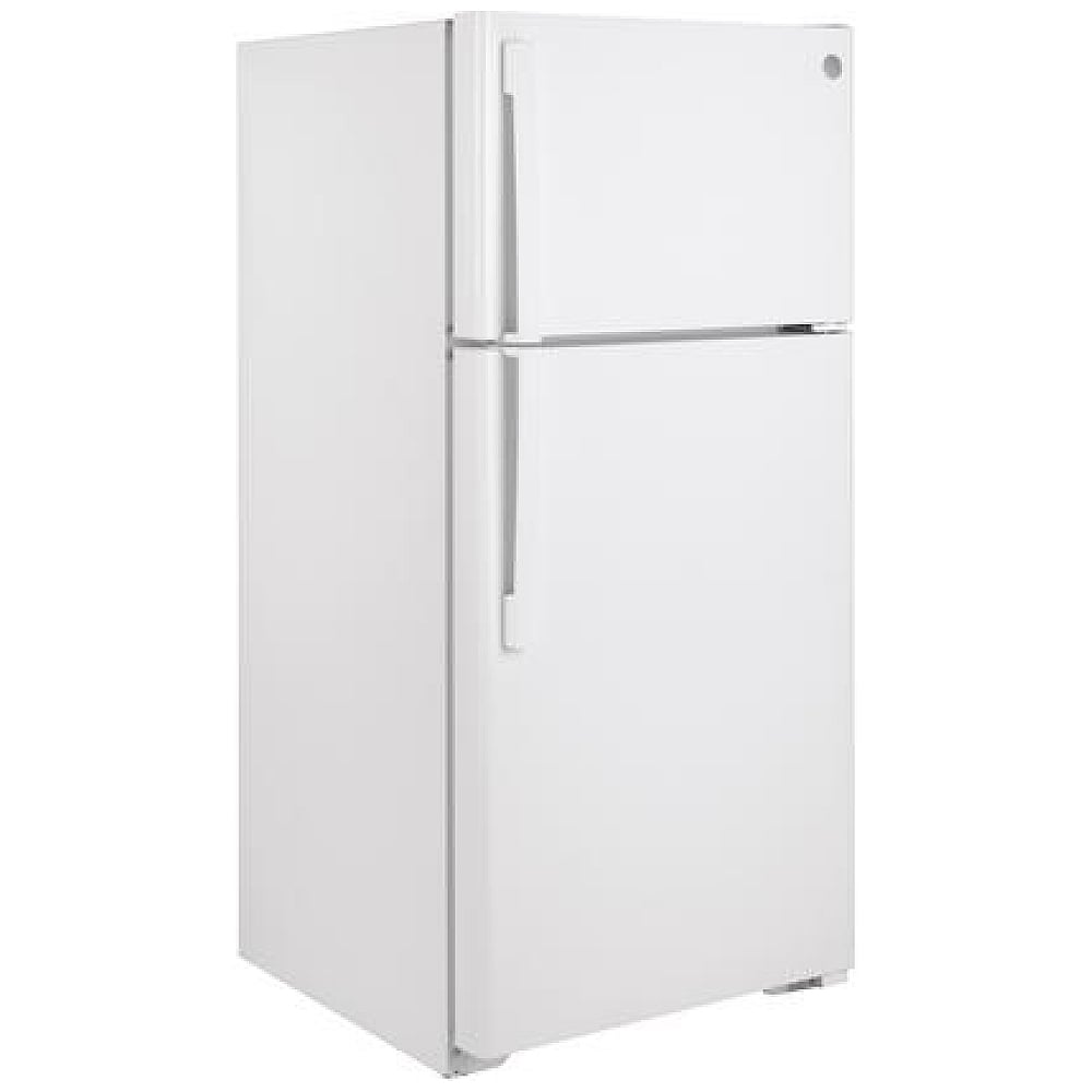 GE GTE16DTNRWW Top Freezer Refrigerator