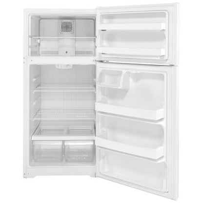 GE GTE16DTNRWW Top Freezer Refrigerator