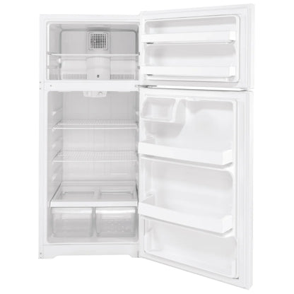 GE GTE17DTNRWW Top Freezer Refrigerator