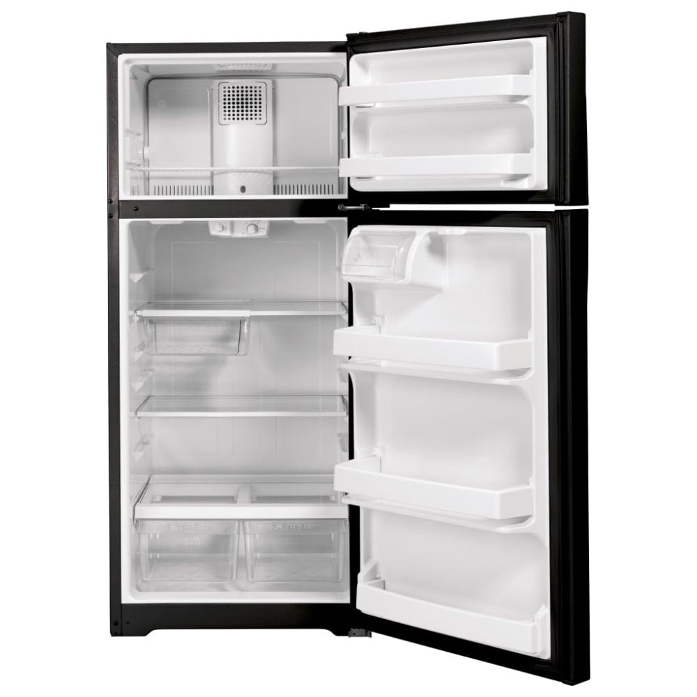 GE GTE17GTNRBB Top Freezer Refrigerator