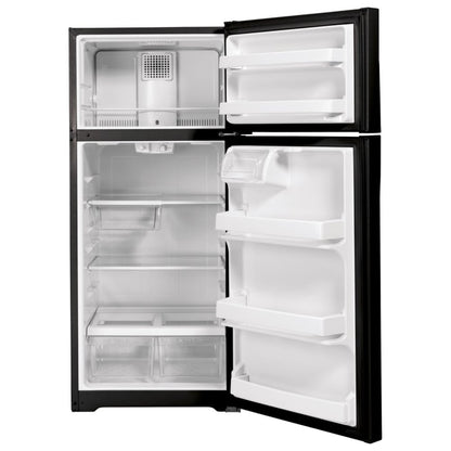 GE GTE17GTNRBB Top Freezer Refrigerator