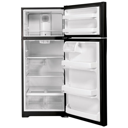 GE GTE17GTNRBB Top Freezer Refrigerator