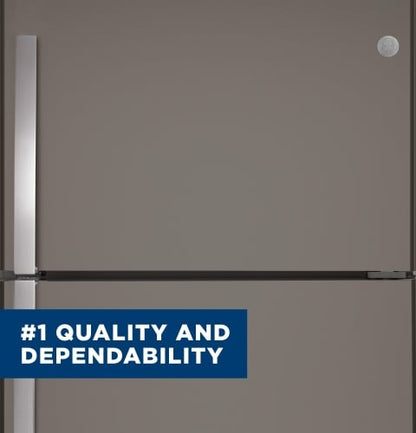 GE GTE18DTNRWW Top Freezer Refrigerator