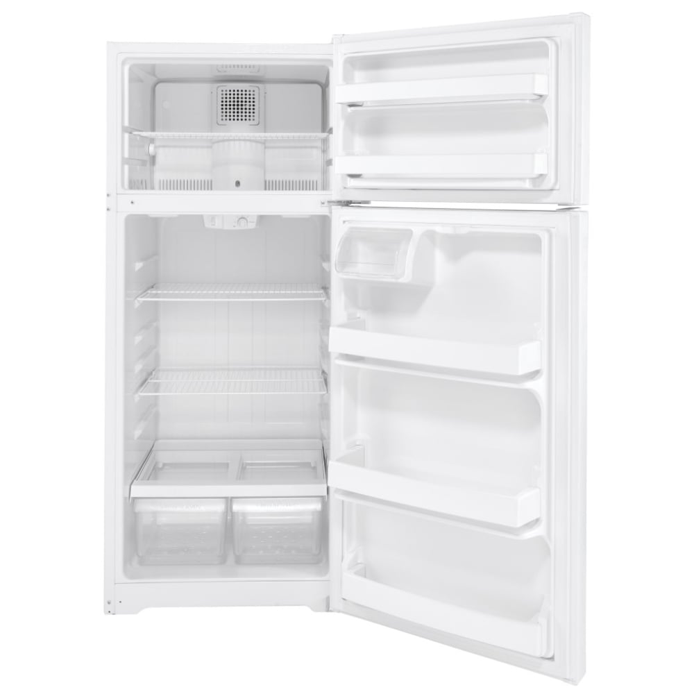 GE GTE18DTNRWW Top Freezer Refrigerator
