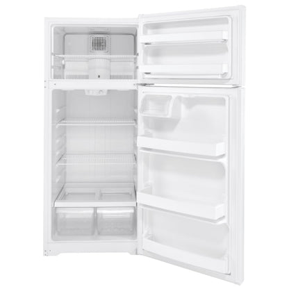 GE GTE18DTNRWW Top Freezer Refrigerator