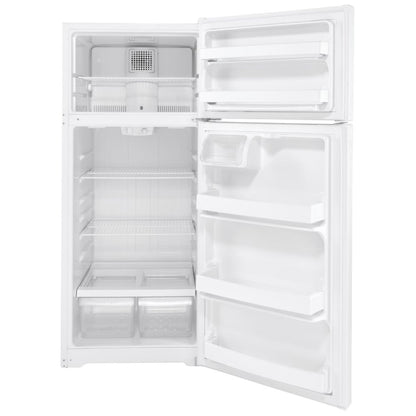 GE GTE18DTNRWW Top Freezer Refrigerator