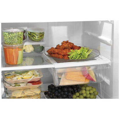 GE GTE18DTNRWW Top Freezer Refrigerator