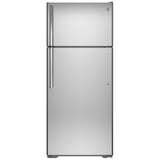 GE GTE18FSLKSS Top Freezer Refrigerator, 30 inch Width, 18 cu. ft. Capacity, ENERGY STAR Certified, Stainless Steel colour