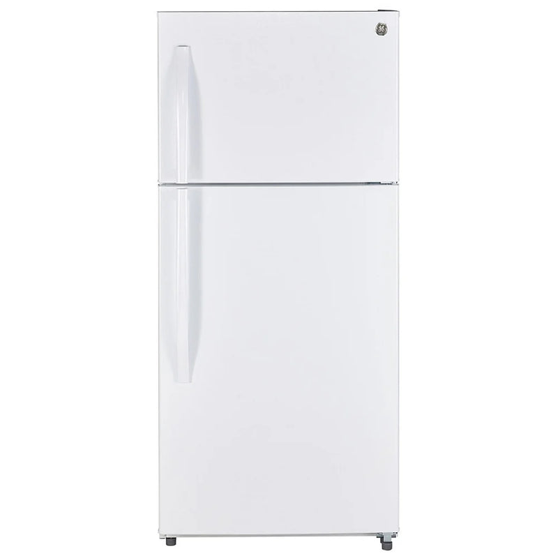 GE GTE18FTLKWW Top Freezer Refrigerator, 30 inch Width, 18 cu. ft. Capacity, ENERGY STAR Certified, White colour