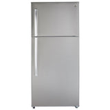 GE GTS18FSLKSS Top Freezer Refrigerator, 30 inch Width, 18 cu. ft. Capacity, Stainless Steel colour