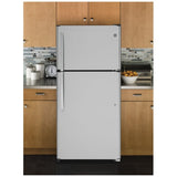 GE GTS18FSLKSS Top Freezer Refrigerator, 30 inch Width, 18 cu. ft. Capacity, Stainless Steel colour