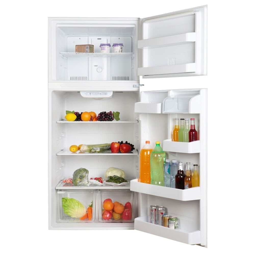 GE GTS18FTLKBB Top Freezer Refrigerator