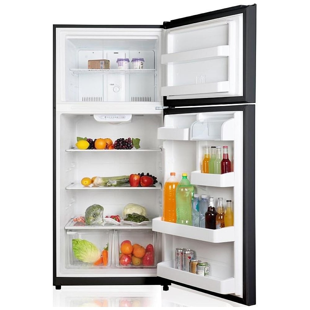 GE GTS18FTLKBB Top Freezer Refrigerator