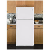 GE GTS18FTLKWW Top Freezer Refrigerator door view
