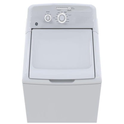 GE GTW302BMPWW Top Load Washer, 4.4 cu. ft., White, Agitator, 11 Wash Cycles, 800 RPM