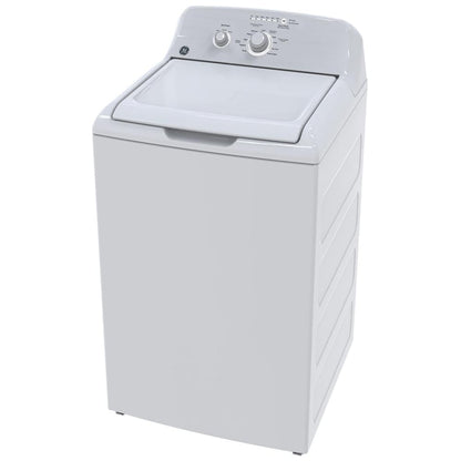 GE GTW302BMPWW Top Load Washer, 4.4 cu. ft., White, Agitator, 11 Wash Cycles, 800 RPM
