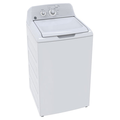 GE GTW302BMPWW Top Load Washer, 4.4 cu. ft., White, Agitator, 11 Wash Cycles, 800 RPM