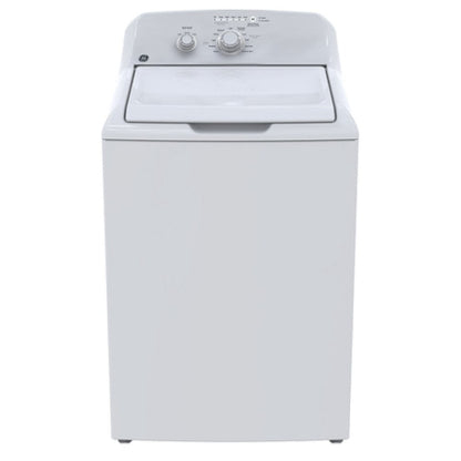GE GTW302BMPWW Top Load Washer, 4.4 cu. ft., White, Agitator, 11 Wash Cycles, 800 RPM