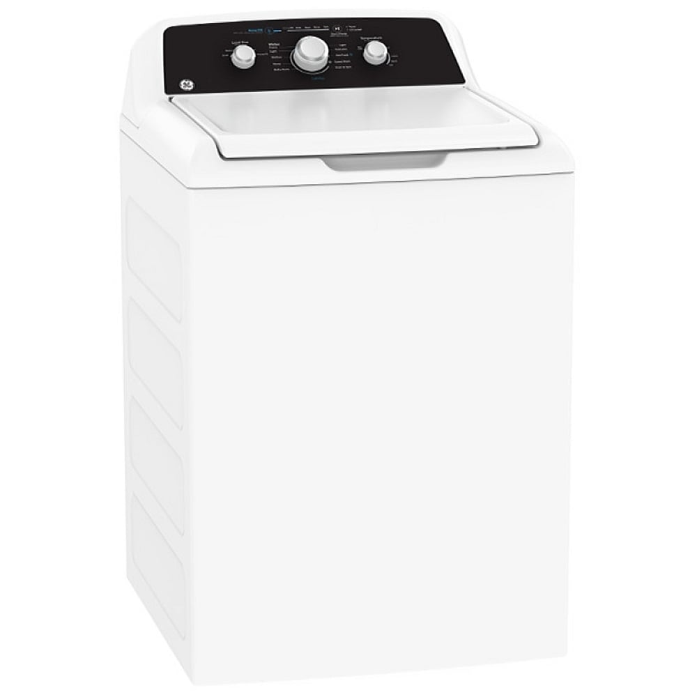 GE GTW334BMRWS Top Load Washer, 27 inch Width, 4.4 cu. ft. Washer Capacity, 800 RPM Washer Spin Speed, 12 Wash Cycles, 6 Temperature Settings, White colour